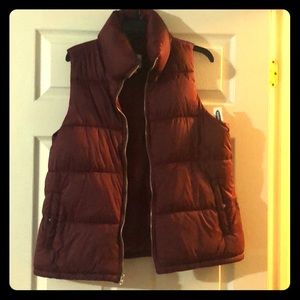 Vest-fleece lines & filled for extra warmth